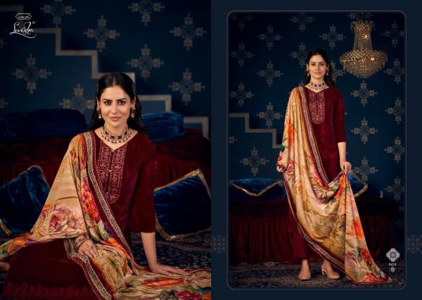 Levisha Ekanya Vol 2 Velvet Designer Exclusive Dress Material